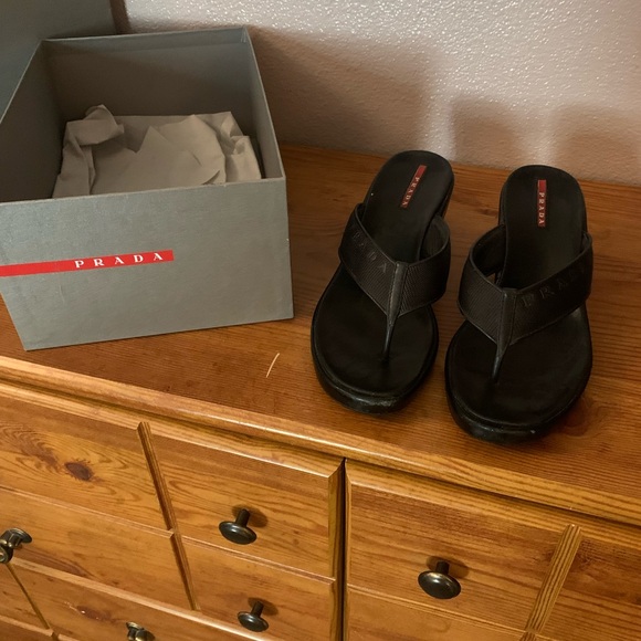 Prada sandals - Picture 1 of 3